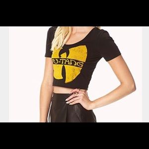 Forever 21 wu tang crop top